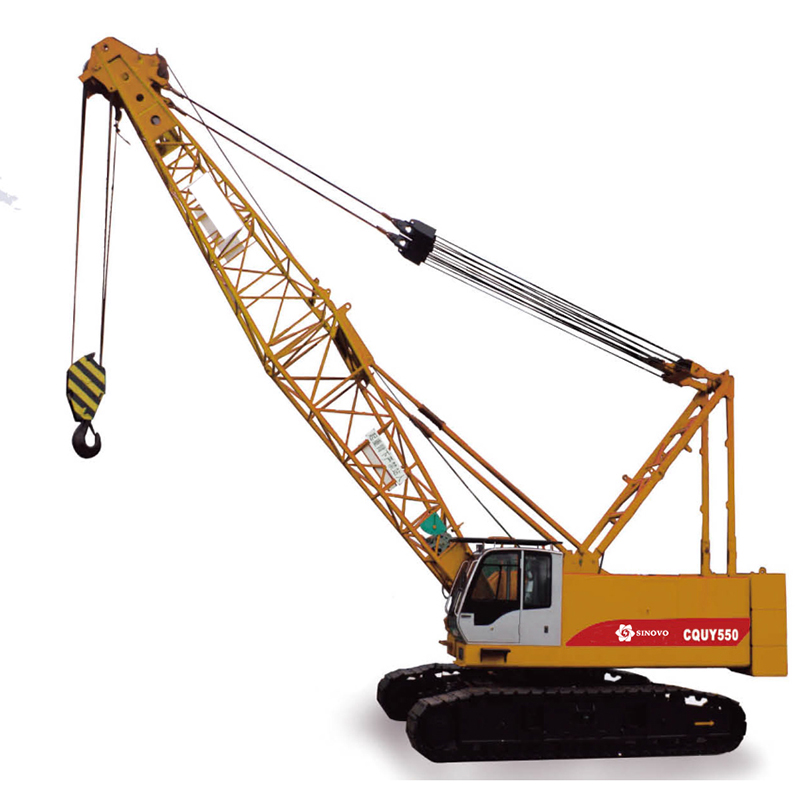 Best Super Purchasing for Ladder Pulley Hoist CQUY55 Hydraulic Crawler Crane Sinovo Manufacturer and Factory SINOVO