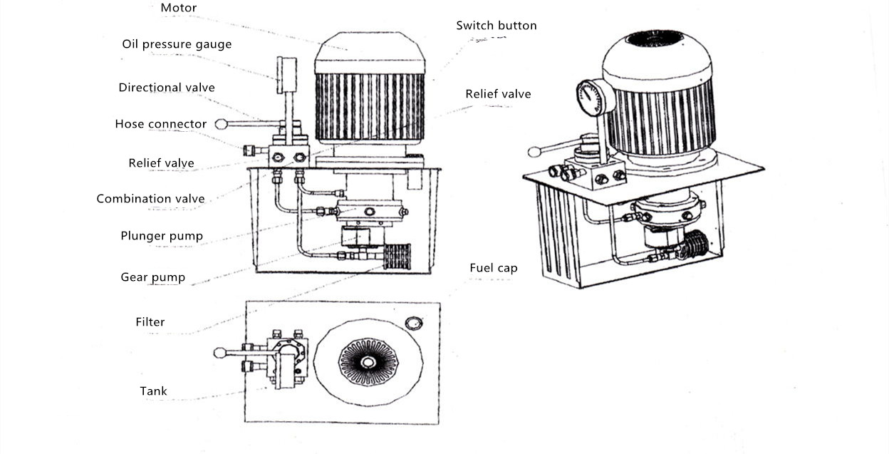 Hydraulic-splitting-machine-technical-parameters