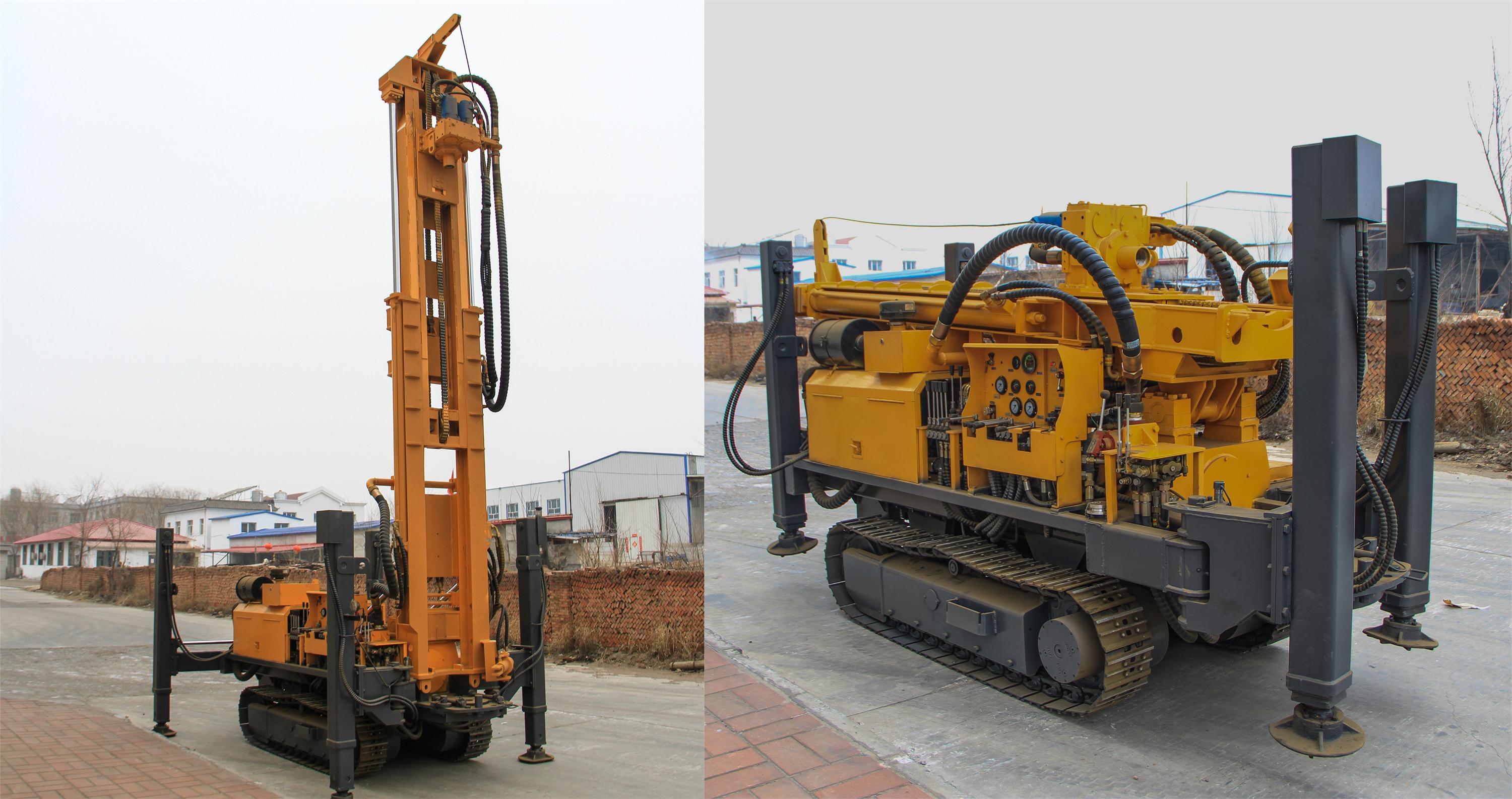 SNR300 Advantages of hydraulic water well drilling rig