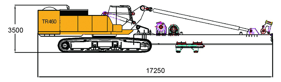 TR460 Rotary Drilling Rig